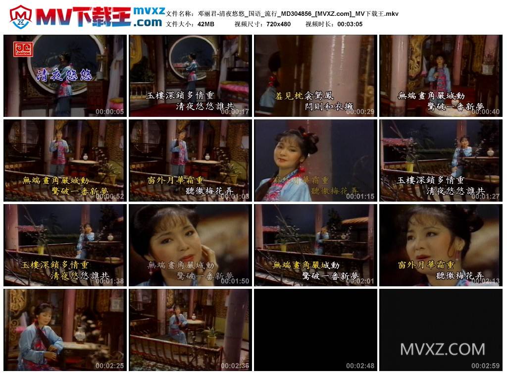 邓丽君-清夜悠悠_国语_流行_MD304856